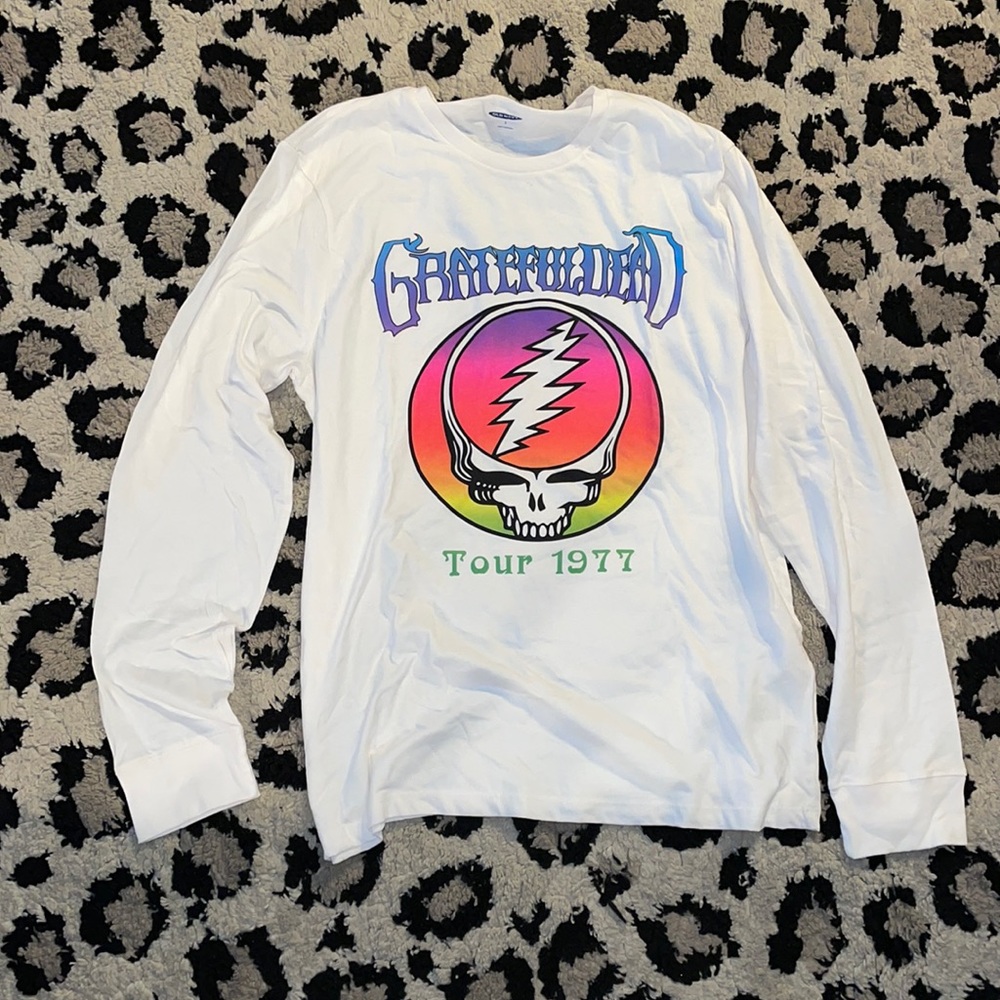 old navy grateful dead long sleeve shirt